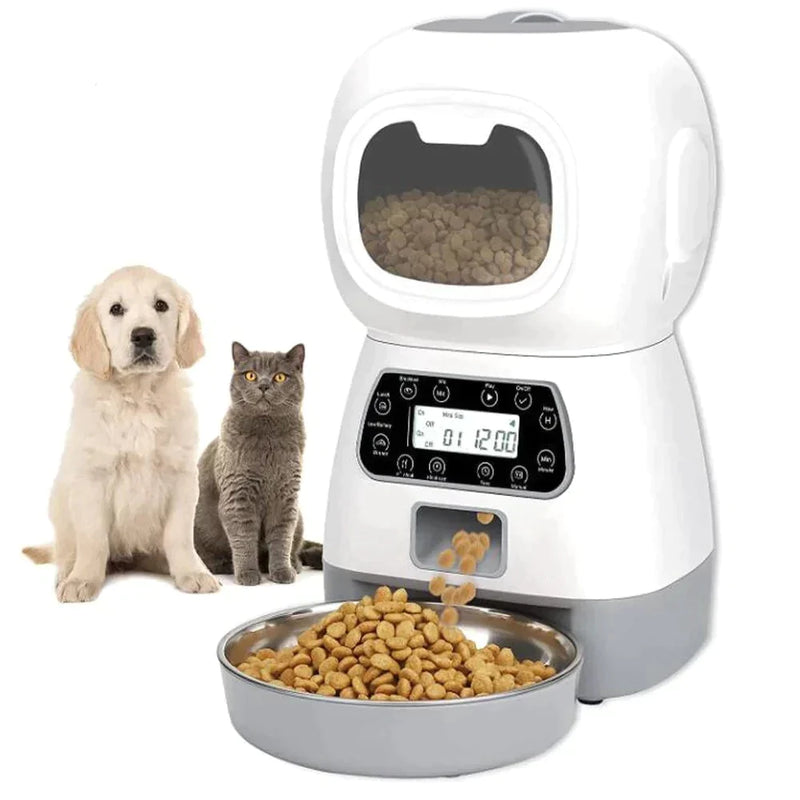 Alimentador Automático para Cães e Gatos - Waregacam