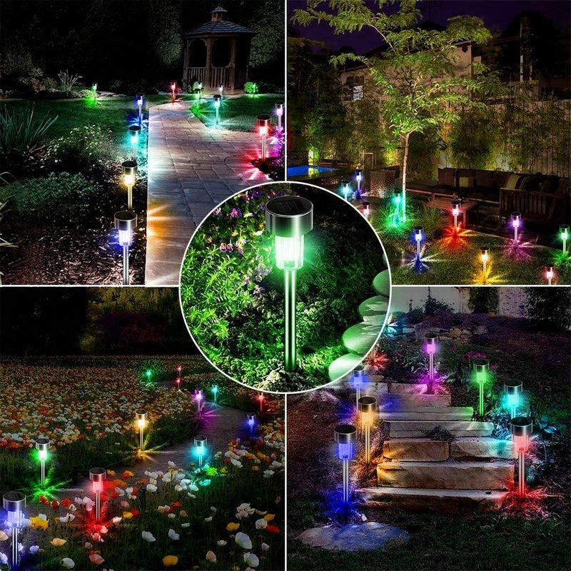 Lâmpada LED Solar À Prova D'água Para Jardim - Waregacam