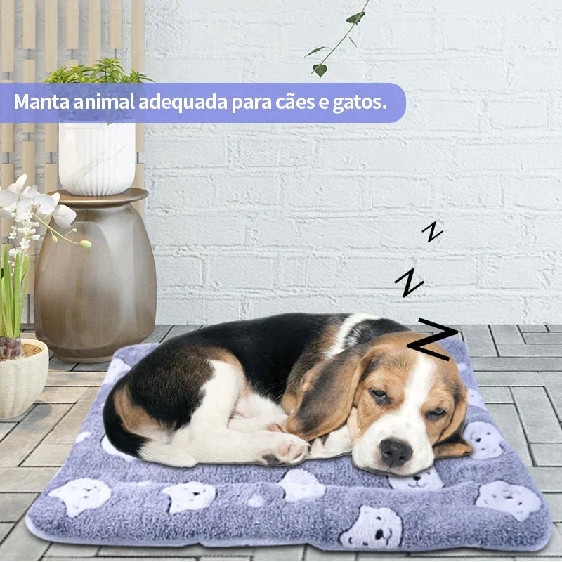 Cobertor peludo - serve como caminha para seu pet - Waregacam