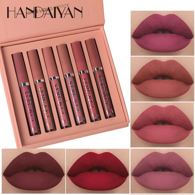 Batom Luxuoso Glamour Matte Handaiyan - Waregacam