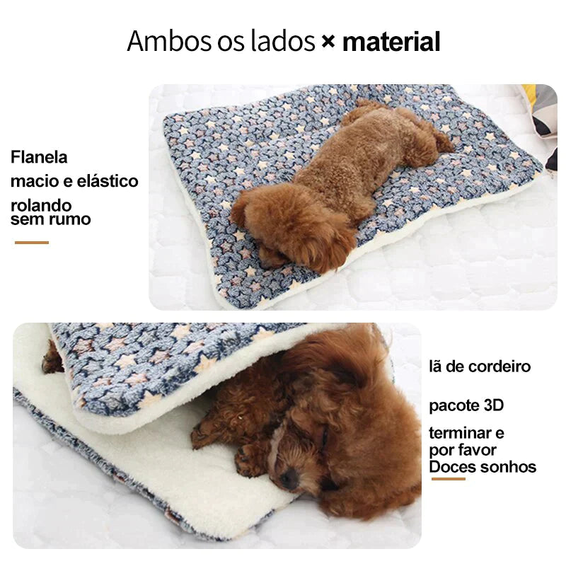 Cobertor peludo - serve como caminha para seu pet - Waregacam